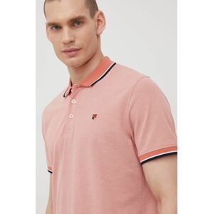 Polo tričko Premium by Jack&Jones oranžová barva