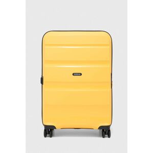 Kufr American Tourister žlutá barva