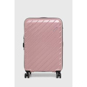 Kufr American Tourister růžová barva