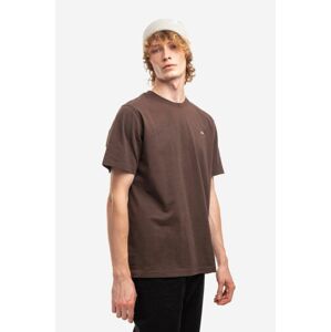 Bavlněné tričko Wood Wood Sami Classic T-shirt hnědá barva, 12235721.2491-DARKORA