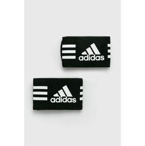 Fotbalové ponožky adidas Performance 2-pack černá barva