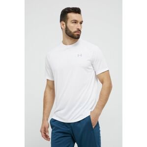 Tréninkové tričko Under Armour Tech 2.0 bílá barva, 1326413-191