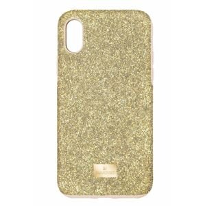 Swarovski obal na telefon iPhone XS Max High zlatá barva