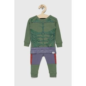 GAP - Dětské bavlněné pyžamo x Marvel