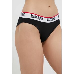 Kalhotky Moschino Underwear (2-pack) černá barva