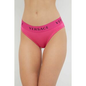 Kalhotky Versace růžová barva