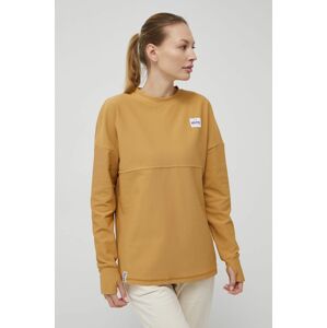 Funkční triko s dlouhým rukávem Eivy Venture žlutá barva