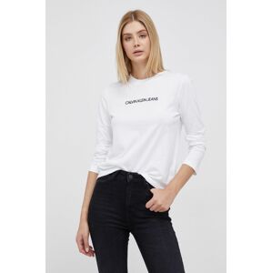 Calvin Klein Jeans - Bavlněné tričko s dlouhým rukávem