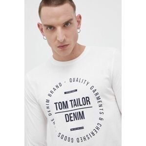 Tom Tailor - Bavlněné tričko s dlouhým rukávem