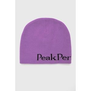 Čepice Peak Performance fialová barva,