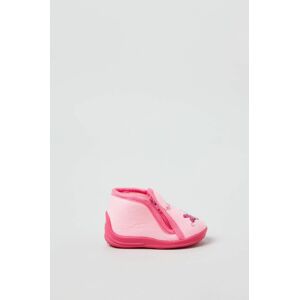 Dětské papuče OVS růžová barva