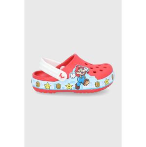 Crocs - Dětské pantofle x Super Mario