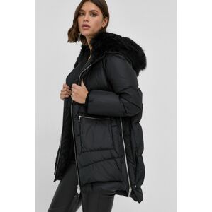 Péřová bunda MAX&Co. dámská, černá barva, zimní