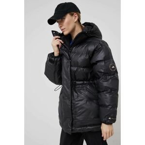 Sportovní bunda adidas by Stella McCartney GT9451 černá barva, zimní, oversize
