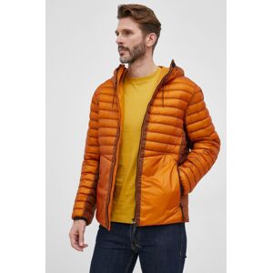 Péřová bunda C.P. Company pánská, oranžová barva, zimní