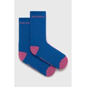 Ponožky Local Heroes dámské, růžová barva