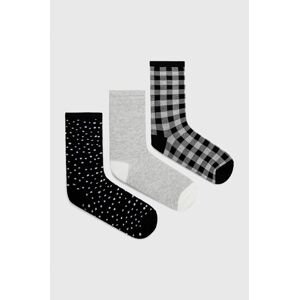 Ponožky GAP dámské, černá barva