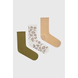 Ponožky GAP dámské, žlutá barva