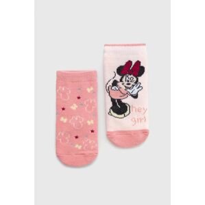 Dětské ponožky OVS (2-pack) růžová barva
