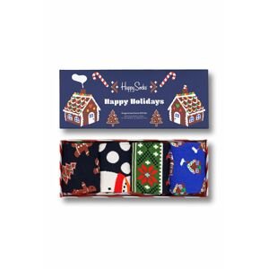 Happy Socks - Ponožky Gingerbread Cookies (4-pack)