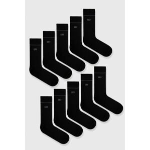 Ponožky CR7 Cristiano Ronaldo (10-pack) černá barva