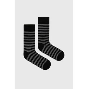 Ponožky Marc O'Polo (2-pack) pánské, šedá barva