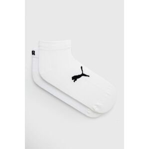 Ponožky Puma bílá barva