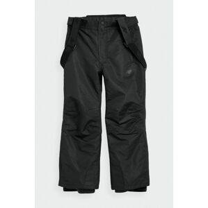 Dětské kalhoty 4F černá barva