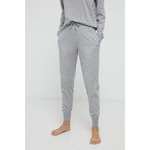 Pyžamové kalhoty Paul Smith dámské, šedá barva