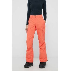 Kalhoty Dc dámské, oranžová barva