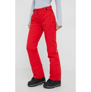 Kalhoty Rossignol dámské, červená barva