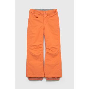 Kalhoty Roxy oranžová barva