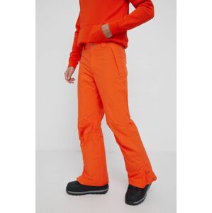 Snowboardové kalhoty Columbia pánské, oranžová barva