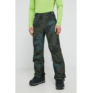 Snowboardové kalhoty O'Neill pánské, zelená barva