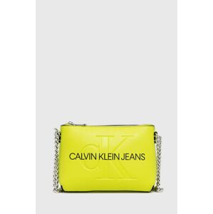 Kabelka Calvin Klein Jeans zelená barva