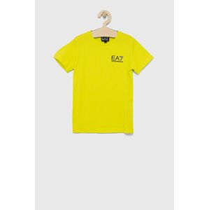 EA7 Emporio Armani - Dětské bavlněné tričko