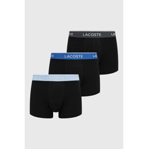 Funkční prádlo Lacoste (3-pak) černá barva, 5H3401-9CR