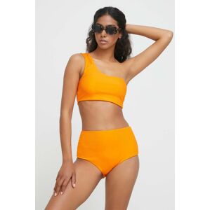 Dvoudílné plavky Résumé oranžová barva, měkký košík