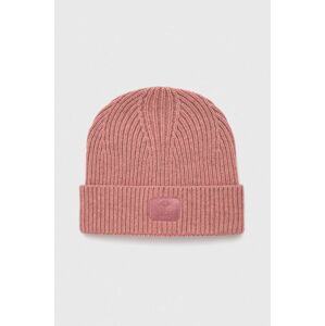 Vlněný klobouk Joop! růžová barva