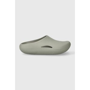 Pantofle Crocs Mellow Clog dámské, šedá barva, 208493