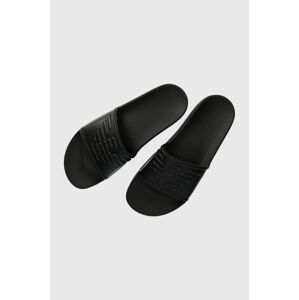 Pantofle Emporio Armani Underwear pánské, černá barva, XJPM15 XN871 K001