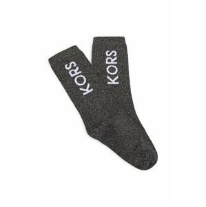 Dětské ponožky Michael Kors černá barva