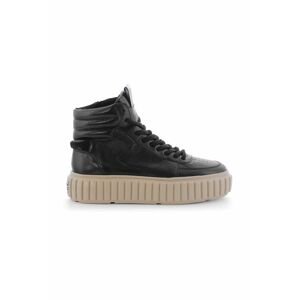 Kožené sneakers boty Kennel & Schmenger Zap černá barva, 21-25330.510