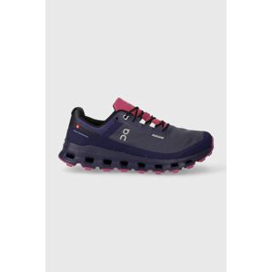 Běžecké boty On-running Cloudvista Waterproof fialová barva