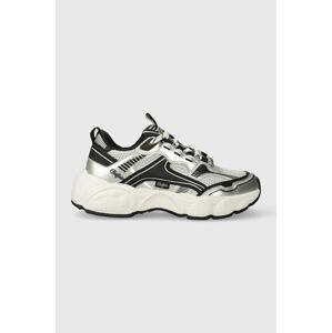 Sneakers boty Buffalo Cld Run Jog stříbrná barva, 1630995