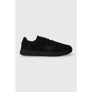 Semišové sneakers boty Caterpillar PAUSE černá barva, P110547