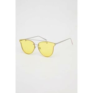 Sluneční brýle Jeepers Peepers žlutá barva