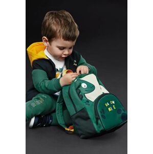 Dětský batoh Mayoral zelená barva, malý, vzorovaný
