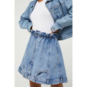 Džínová sukně Moschino Jeans mini, áčková