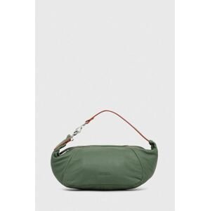 Kožená kabelka MAX&Co. zelená barva